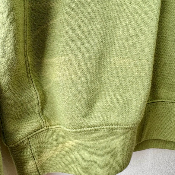 Nike Men's Olive Crewneck Sweater - Picture 5 of 6